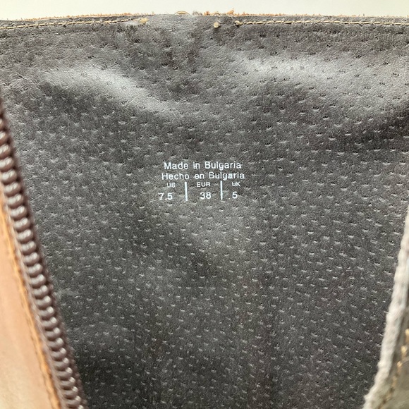 Aldo Brown Leather Riding Boots - Picture 12 of 14
